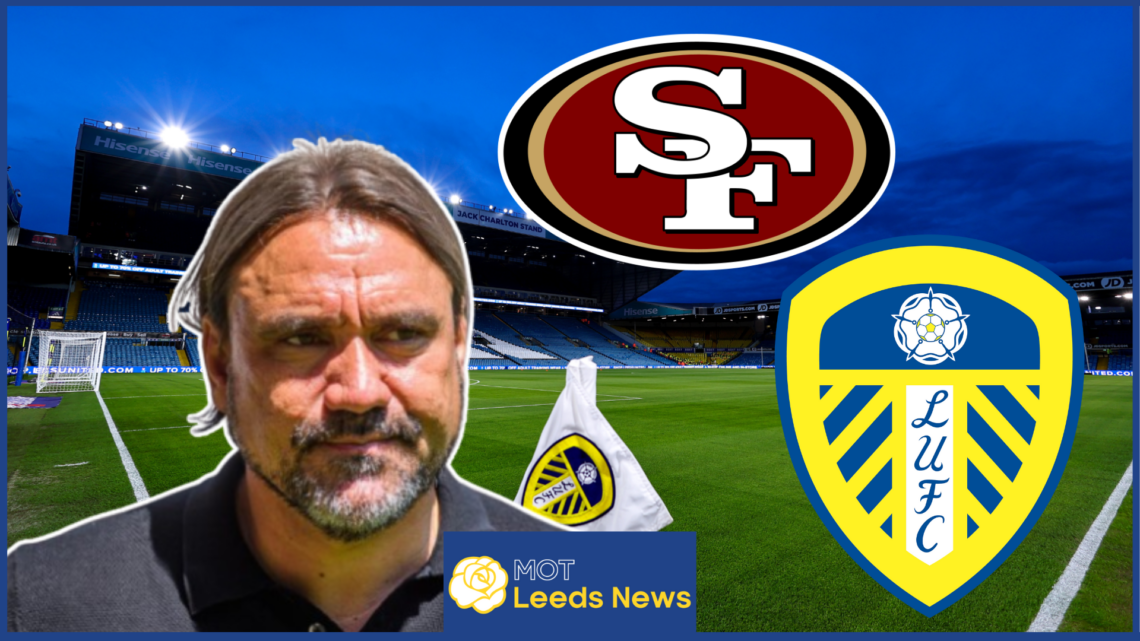 Daniel Farke, Leeds United badge, 49ers Enterprises