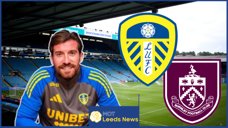 Joe Rothwell, Leeds United badge, Burnley badge