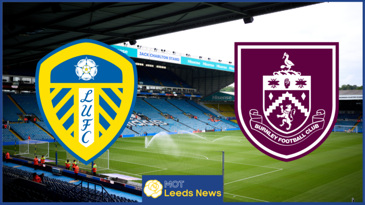 Elland Road Leeds United Burnley badge