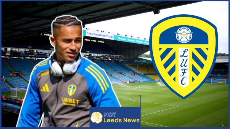 Mateo Joseph, Leeds United badge