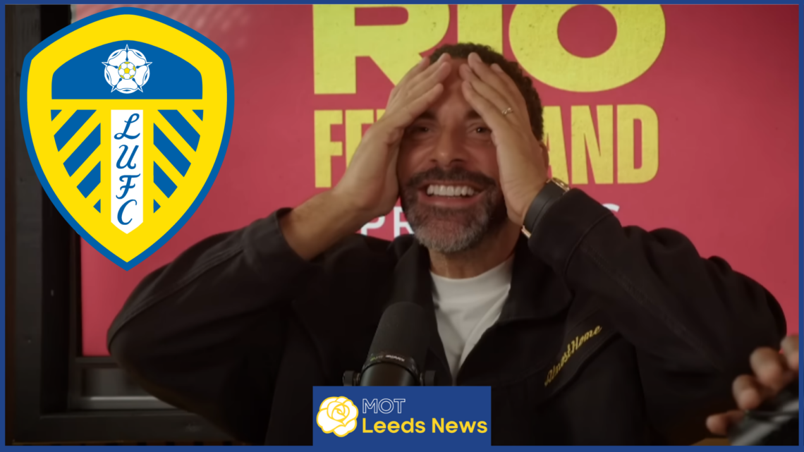 Rio Ferdinand, Leeds United badge