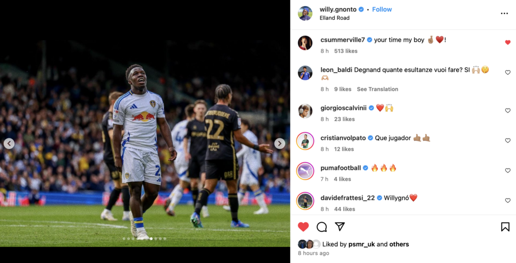 Willy Gnonto Instagram