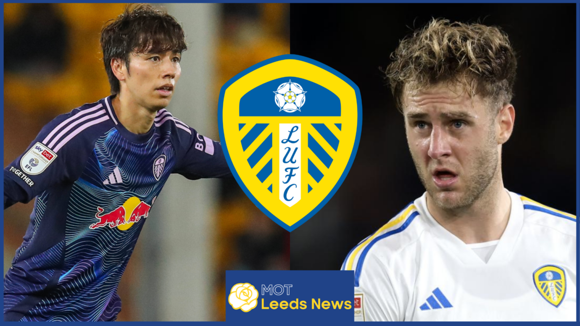 Ao Tanaka Joe Rodon Leeds United