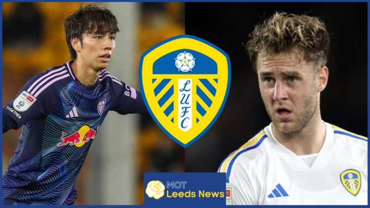 Ao Tanaka Joe Rodon Leeds United