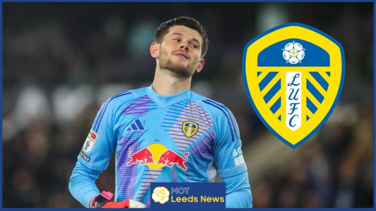 Illan Meslier, Leeds United badge