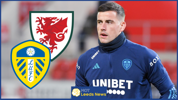 Karl Darlow Leeds United Wales badges