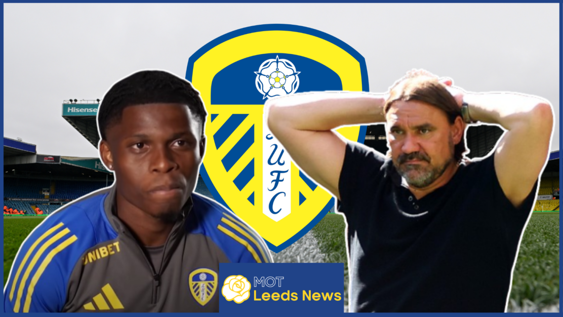 Largie Ramazani, Daniel Farke, Leeds United badge