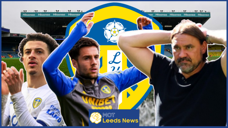 Leeds United Ethan Ampadu Ilia Gruev Daniel Farke