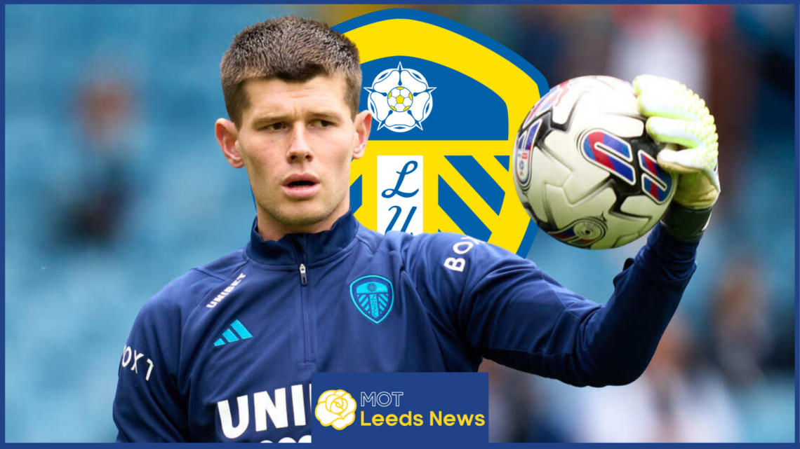 Leeds United badge, Ilian Meslier