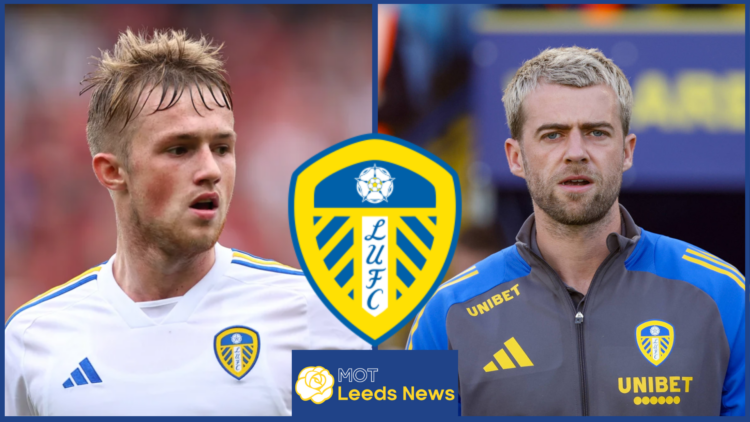 Picture of Joe Gelhardt and Patrick Bamford