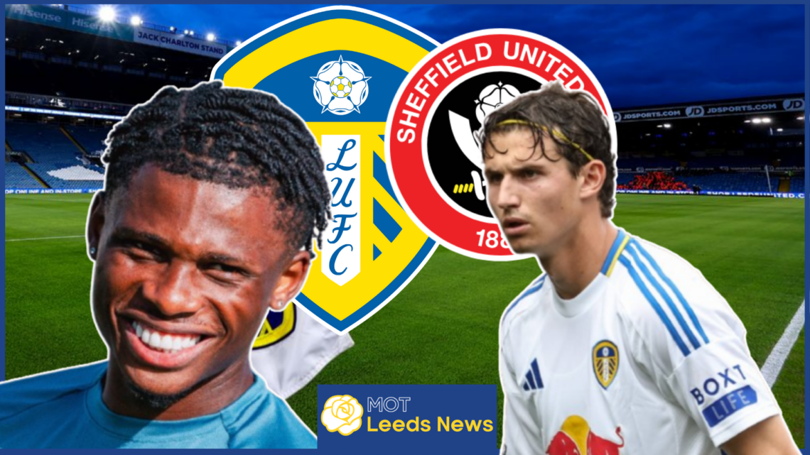 Leeds United Sheffield United Largie Ramazani Brenden Aaronson