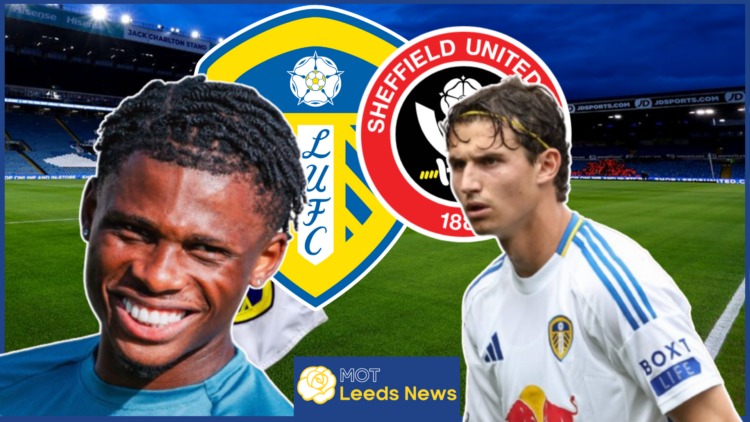 Leeds United Sheffield United Largie Ramazani Brenden Aaronson
