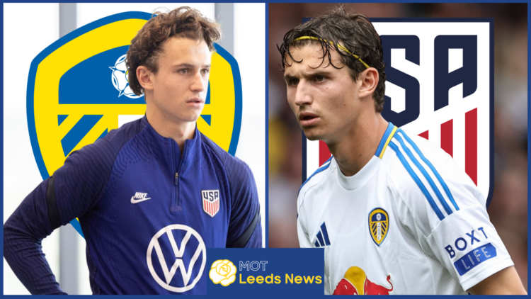Leeds United USMNT Aaronson