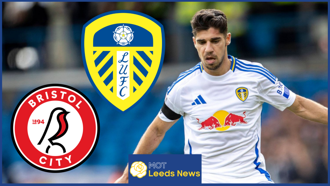 Manor Solomon, Leeds United badge, Bristol City badge