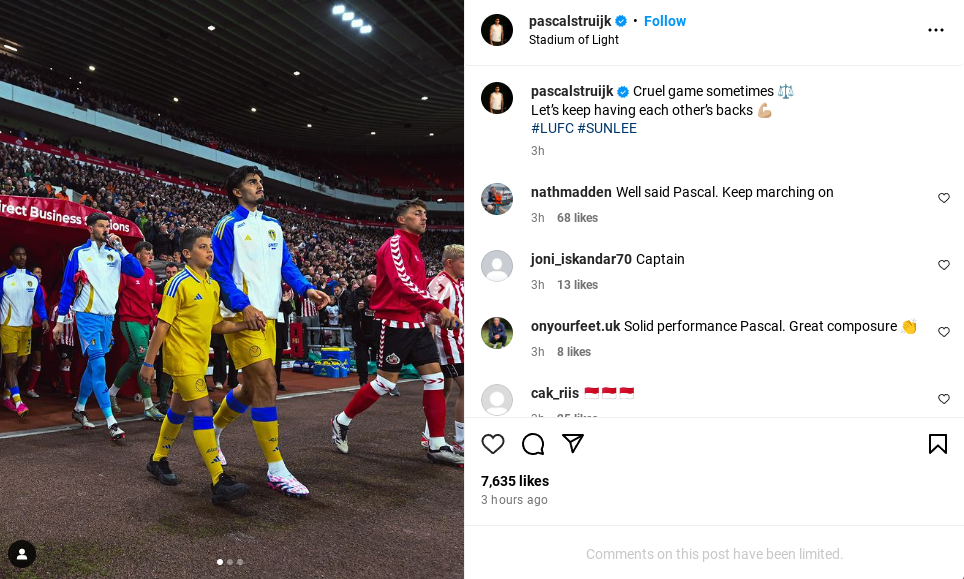 Pascal Struijk Instagram