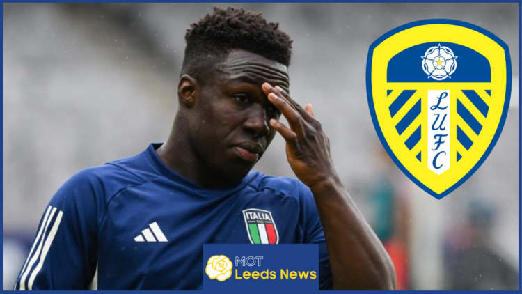 Wilfried Gnonto, Leeds United badge