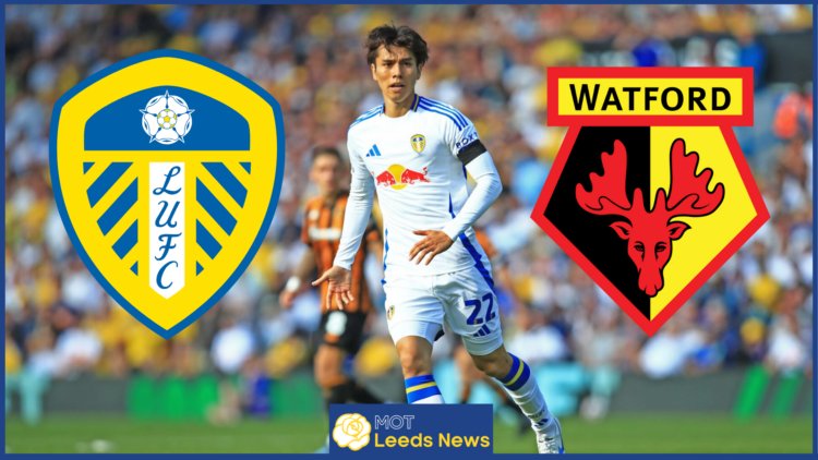 Ao Tanaka Leeds united Watford badges