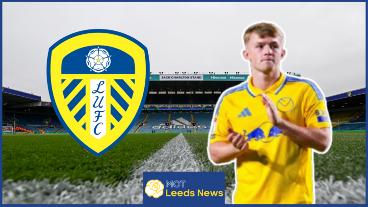 Joe Gelhardt, Leeds United badge