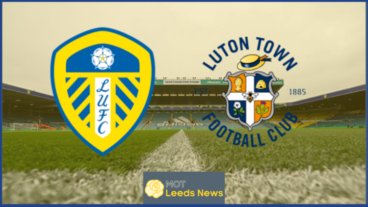 Picture of Leeds United and Luton badges