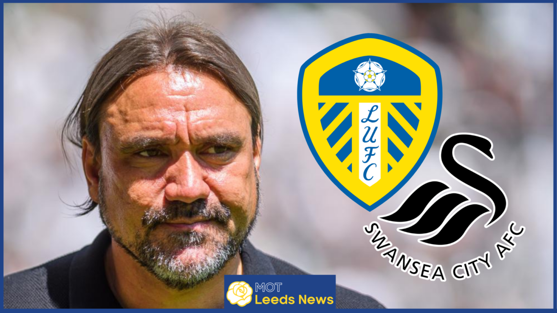 Daniel Farke Leeds United Swansea City badges