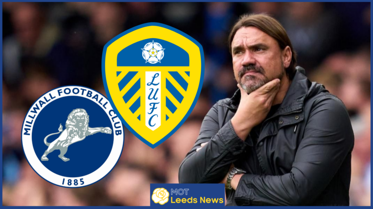 Daniel Farke Leeds United Millwall badges