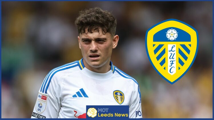 Leeds United badge, Daniel James