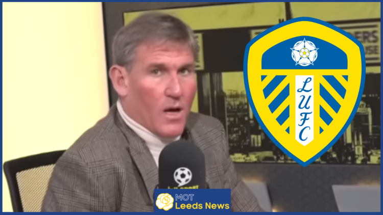 Simon Jordan, Leeds United badge
