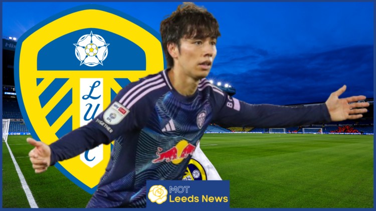 Ao Tanaka, Leeds United badge