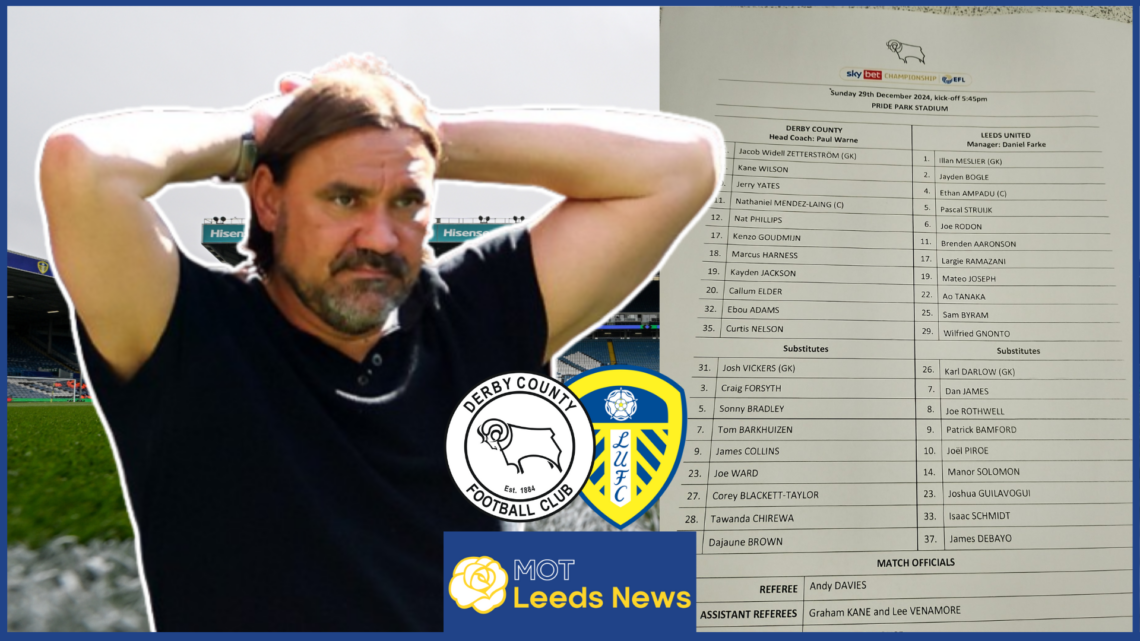 Daniel Farke, Derby County badge, Leeds United badge