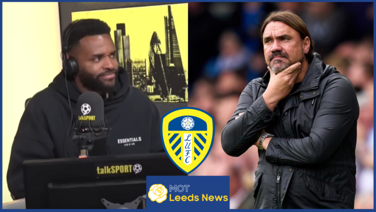Darren Bent, Daniel Farke, Leeds United badge