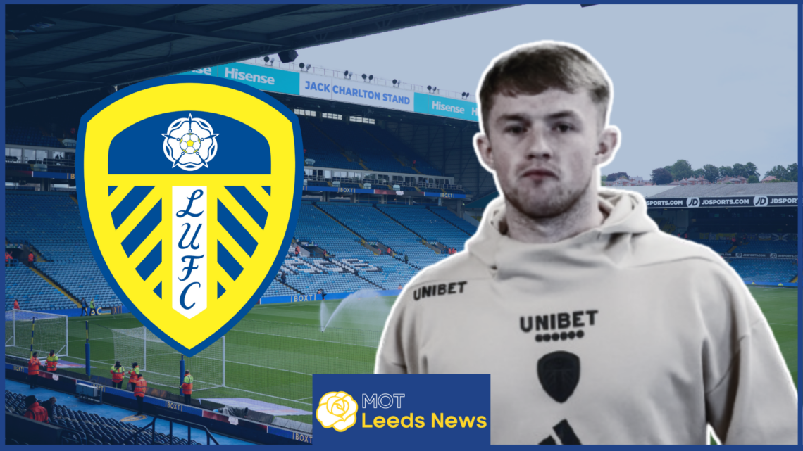 Joe Gelhardt, Leeds United badge