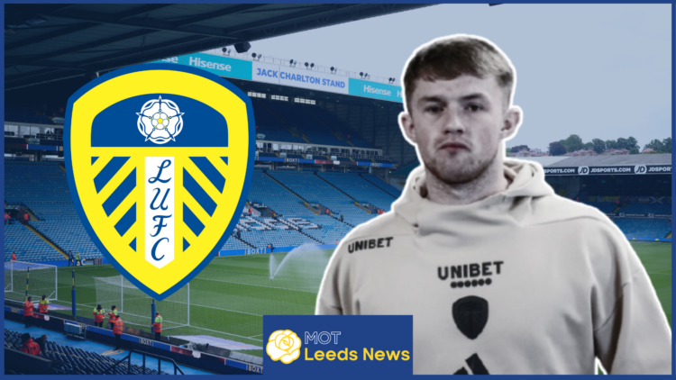 Joe Gelhardt, Leeds United badge