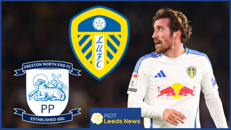 Leeds United midfielder Joe Rothwell.