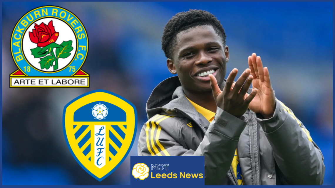 Leeds United attacker Largie Ramazani.