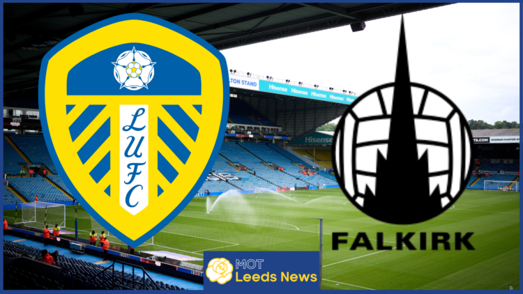 Leeds United badge, Falkirk badge