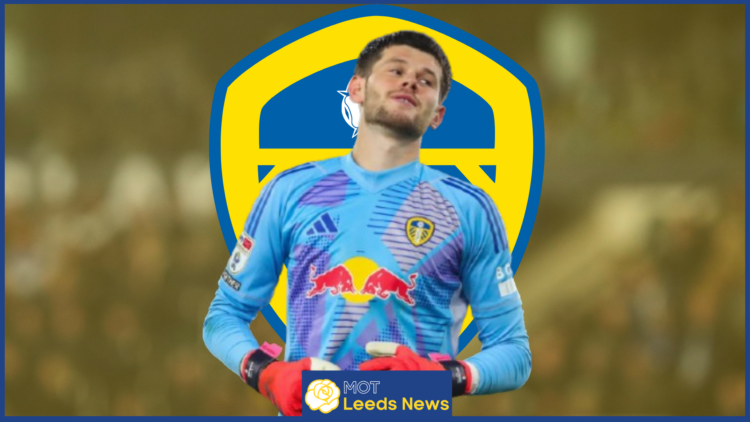 Leeds United goalkeeper Illan Meslier
