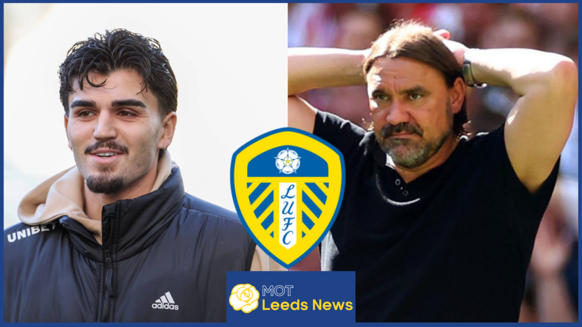 Daniel Farke and Leeds United ace Pascal Struijk.
