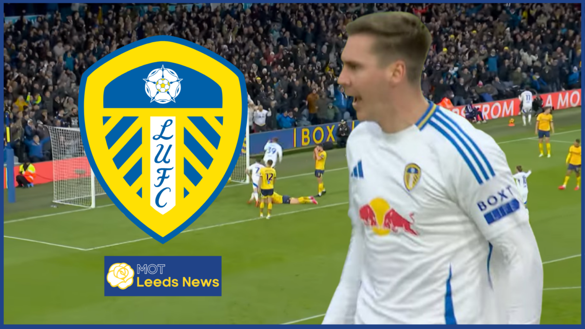 Max Wober, Leeds United badge