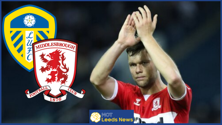Middlesbrough Leeds United Jonny Howson