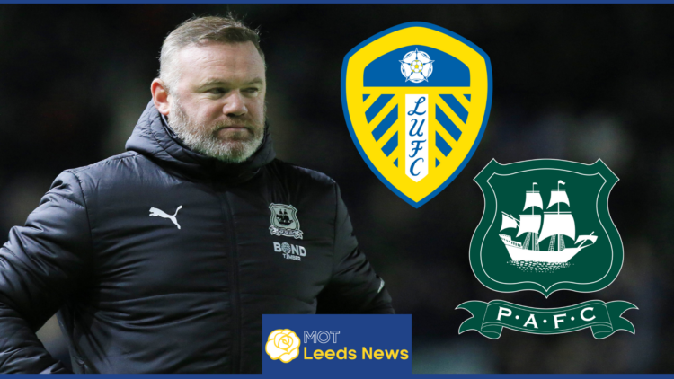Wayne Rooney, Leeds United badge, Plymouth Argyle badge