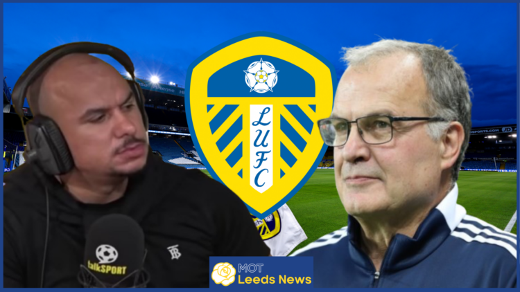 Gabby Agbonlahor Marcelo Bielsa Leeds United badge