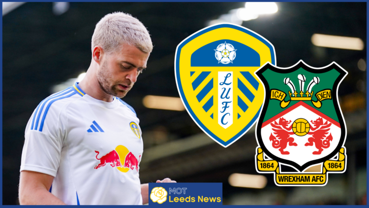 Patrick Bamford Leeds United Wrexham badges