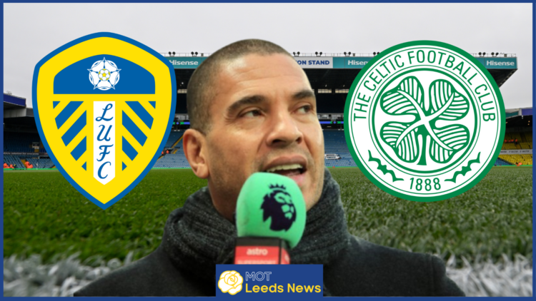Stan Collymore Leeds United Celtic badges