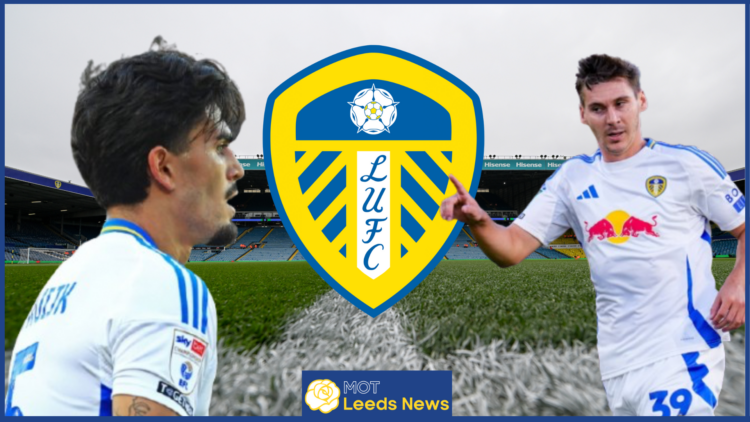 Pascal Struijk Max Wober Leeds United badge