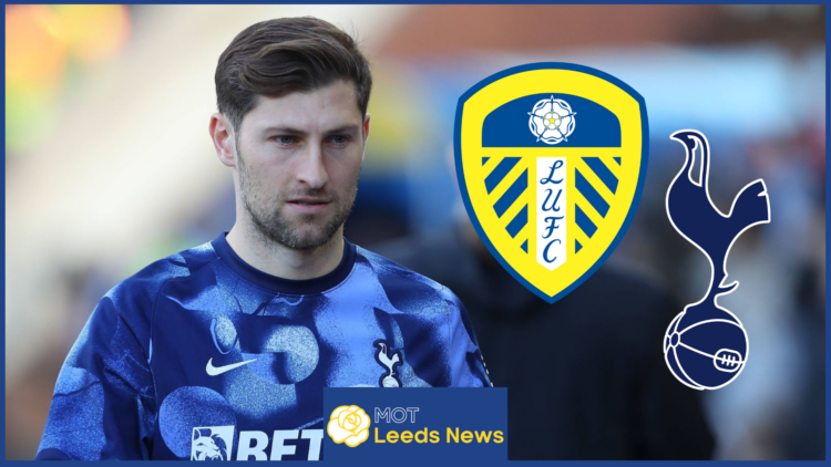Ben Davies, Leeds United badge, Tottenham badge