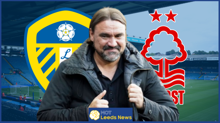 Daniel Farke, Leeds United badge, Nottingham Forest badge