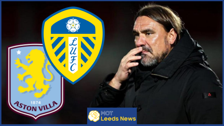Daniel Farke, Leeds United badge, Aston Villa badge