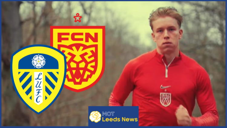 Daniel Svensson, Leeds United badge, Nordsjaelland badge