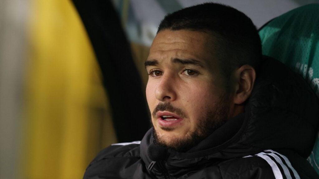 Aston Villa midfielder Emi Buendia