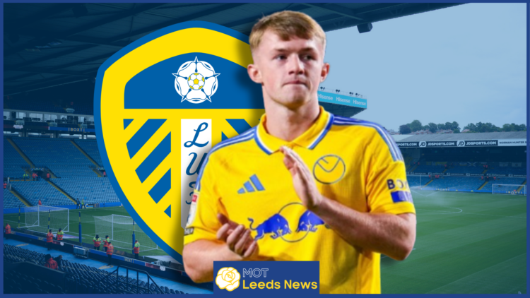Joe Gelhardt, Leeds United badge